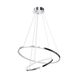 LED Lustr na lanku ROTONDA LED/51W/230V lesklý chrom