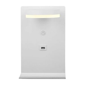 LED Nástěnné svítidlo s nabíječkou COMPACT LED/4W/230V