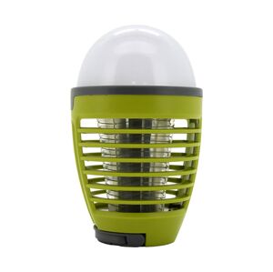 LED Přenosná nabíjecí lampa s lapačem hmyzu LED/2W/3,7V IPX4 zelená