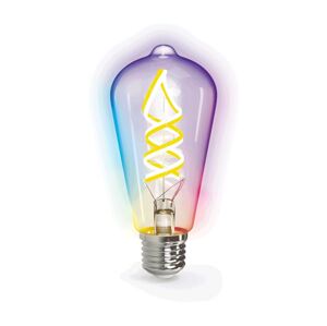 B.V. LED RGBW Stm. žárovka FILAMENT ST64 E27/4,9W/230V 2700-6500K Wi-Fi -