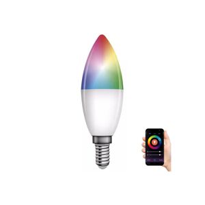 LED RGB Stmívatelná žárovka GoSmart E14/4,8W/230V 2700-6500K Wi-Fi Tuya