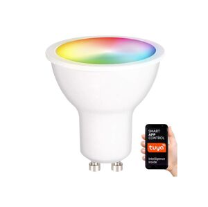 LED RGB Stmívatelná žárovka GU10/5W/230V 2700-6500K Wi-Fi Tuya