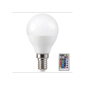 LED RGB Stmívatelná žárovka P45 E14/4,8W/230V 3000K + dálkové ovládání