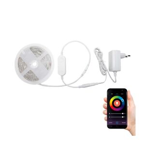 LED RGBW Koupelnový stmívatelný pásek LED/12,5W/12V IP65 5m Wi-Fi Tuya