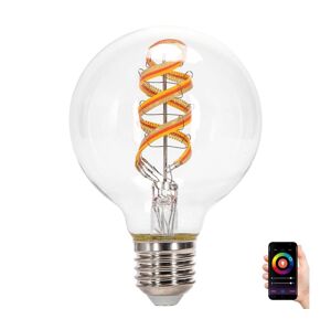 B.V. LED RGBW Žárovka FILAMENT G80 E27/4,9W/230V 2700K -