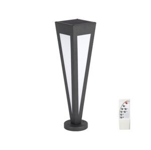 LED Solární lampa LED/2W/3,7V IP65 3000K černá