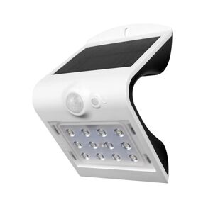 LED Solární nástěnné svítidlo se senzorem LED/1.5W/3,7V IP65 bílá