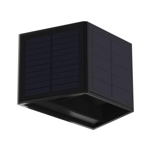 LED Solární nástěnné svítidlo WINGS LED/2W/3,2V 6000K IP54 černá
