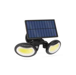 LED Solární reflektor se senzorem 2xLED/4W/5V IP65