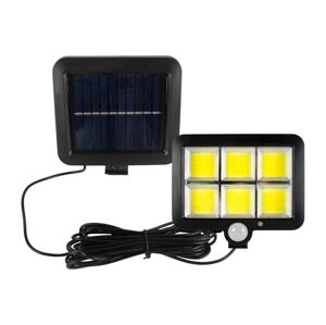 LED Solární reflektor se senzorem LED/1,5W/3,7V 6000K IP44