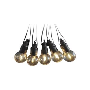 LED Solární řetěz 10xLED/0,5/4,5V 12 m 3000K IP44 + DO