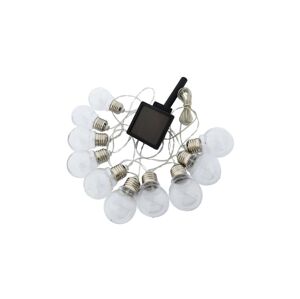 LED Solární řetěz 10xLED/2m IP44 teplá bílá