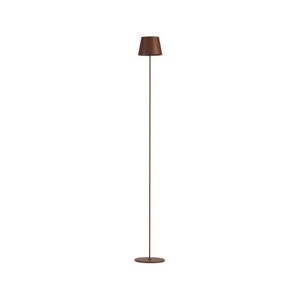LED Stmívatelná nabíjecí stojací lampa LED/4W/5V 4400 mAh 4000K IP54 hnědá