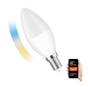 LED Stmívatelná žárovka E14/5W/230V 2700-6500K Wi-Fi Tuya