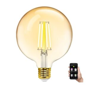 B.V. LED Stmívatelná žárovka FILAMENT G125 E27/6W/230V 2700-6500K Wi-Fi -