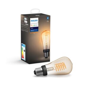 Philips Hue Filament BT LED žárovka E27 ST64 9W teplá bílá chytrá LED žárovka 600 lm 2200 K stmívatelná