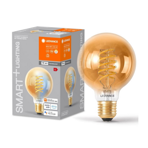 Ledvance LED Stmívatelná žárovka SMART+ GLOBE E27/8W/230V 2200-5000K Wi-Fi - Ledvance