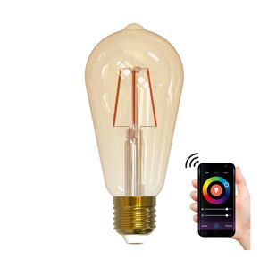 LED Stmívatelná žárovka VINTAGE ST64 E27/7W/230V 1800-2700K Wi-Fi Tuya