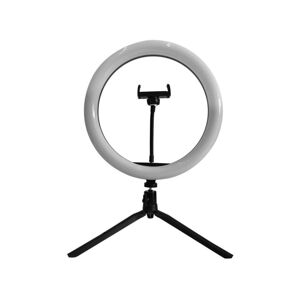 LED Stmívatelná lampa se stativem a držákem pro vlogování LED/10W/5V 3200-5500K