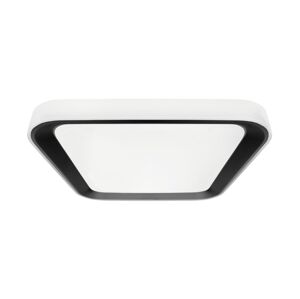 LED Stmívatelné stropní svítidlo QUADRO LED/66W/230V 3000-6000K bílá/černá + DO