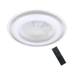 LED Stmívatelné stropní svítidlo s látorem ZONDA LED/48W/230V stříbrná + DO