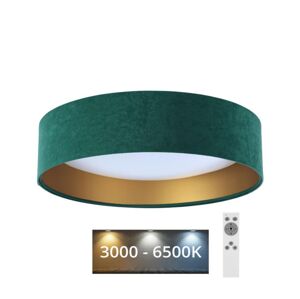 LED Stmívatelné stropní svítidlo SMART GALAXY LED/24W/230V zelená/zlatá + DO