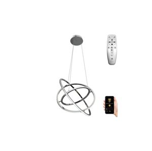 LED Stmívatelný lustr na lanku LED/105W/230V 3000-6500K + dálkové ovládání