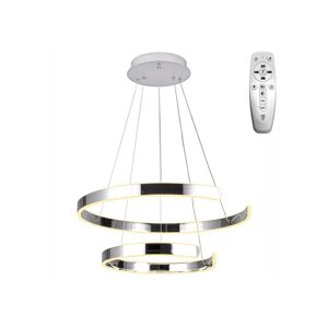 LED Stmívatelný lustr na lanku LED/120W/230V 3000-6500K + dálkové ovládání