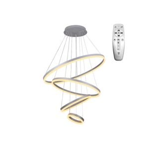 LED Stmívatelný lustr na lanku LED/165W/230V 3000-6500K + dálkové ovládání