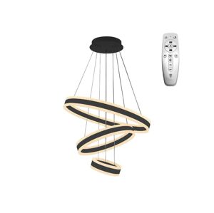 LED Stmívatelný lustr na lanku LED/165W/230V 3000-6500K + dálkové ovládání
