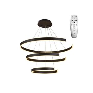LED Stmívatelný lustr na lanku LED/220W/230V 3000-6500K + dálkové ovládání