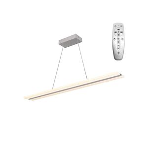 LED Stmívatelný lustr na lanku LED/40W/230V 3000-6500K bílá + dálkové ovládání