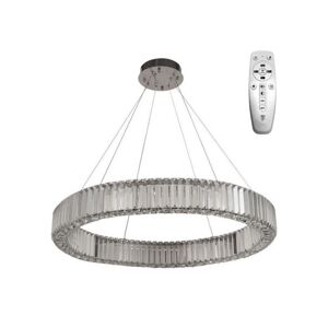 LED Stmívatelný lustr na lanku LED/50W/230V 3000-6500K chrom + dálkové ovládání