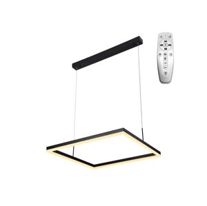 LED Stmívatelný lustr na lanku LED/55W/230V 3000-6500K + dálkové ovládání J4320/B