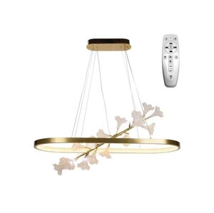 LED Stmívatelný lustr na lanku LED/55W/230V 3000-6500K + dálkové ovládání