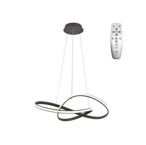 LED Stmívatelný lustr na lanku LED/70W/230V 3000-6500K + dálkové ovládání