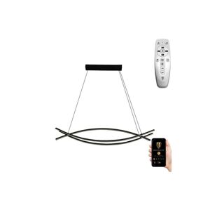 LED Stmívatelný lustr na lanku LED/70W/230V 3000-6500K + dálkové ovládání