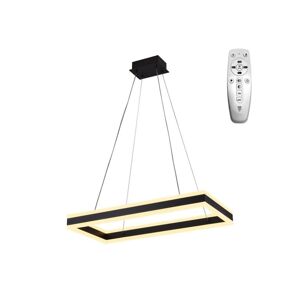 LED Stmívatelný lustr na lanku LED/80W/230V 3000-6500K + dálkové ovládání