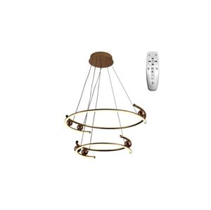 LED Stmívatelný lustr na lanku LED/80W/230V 3000-6500K + dálkové ovládání J4346/GCH