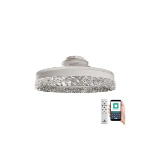 LED Stmívatelný přisazený lustr LED/86W/230V 3000-6500K bílá + dálkové ovládání