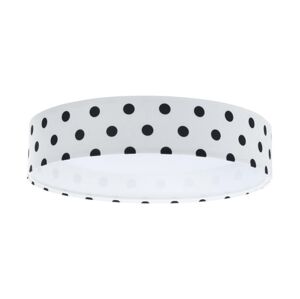 LED Stropní svítidlo GALAXY KIDS LED/24W/230V puntíky bílá/černá