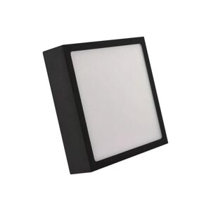 LED Stropní svítidlo LED/12,5W/230V 17x17 cm černá