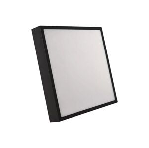 LED Stropní svítidlo LED/28,5W/230V 30x30 cm černá