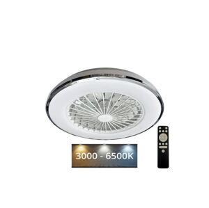 LED Stropní svítidlo s látorem OPAL LED/48W/230V + dálkové ovládání