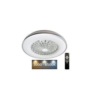 LED Stropní svítidlo s látorem OPAL LED/48W/230V + dálkové ovládání