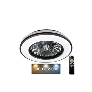 LED Stropní svítidlo s látorem OPAL LED/48W/230V + dálkové ovládání