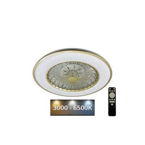 LED Stropní svítidlo s látorem OPAL LED/48W/230V + dálkové ovládání