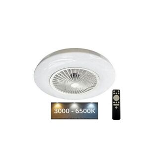 LED Stropní svítidlo s látorem OPAL LED/72W/230V + dálkové ovládání