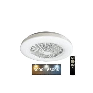 LED Stropní svítidlo s látorem STAR LED/48W/230V + dálkové ovládání