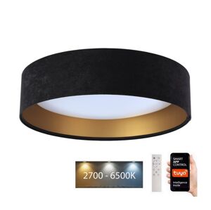 LED Stropní svítidlo SMART GALAXY LED/36W/230V Wi-Fi Tuya černá/zlatá + DO